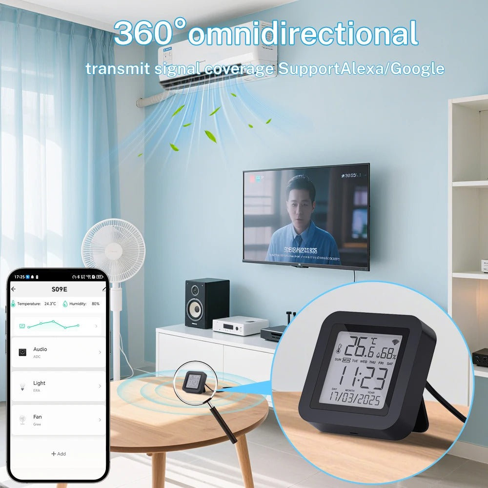 Tuya Smart IR Remote with Temp & Humidity Sensor